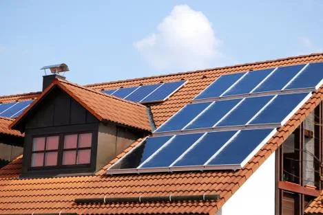 solar panels house